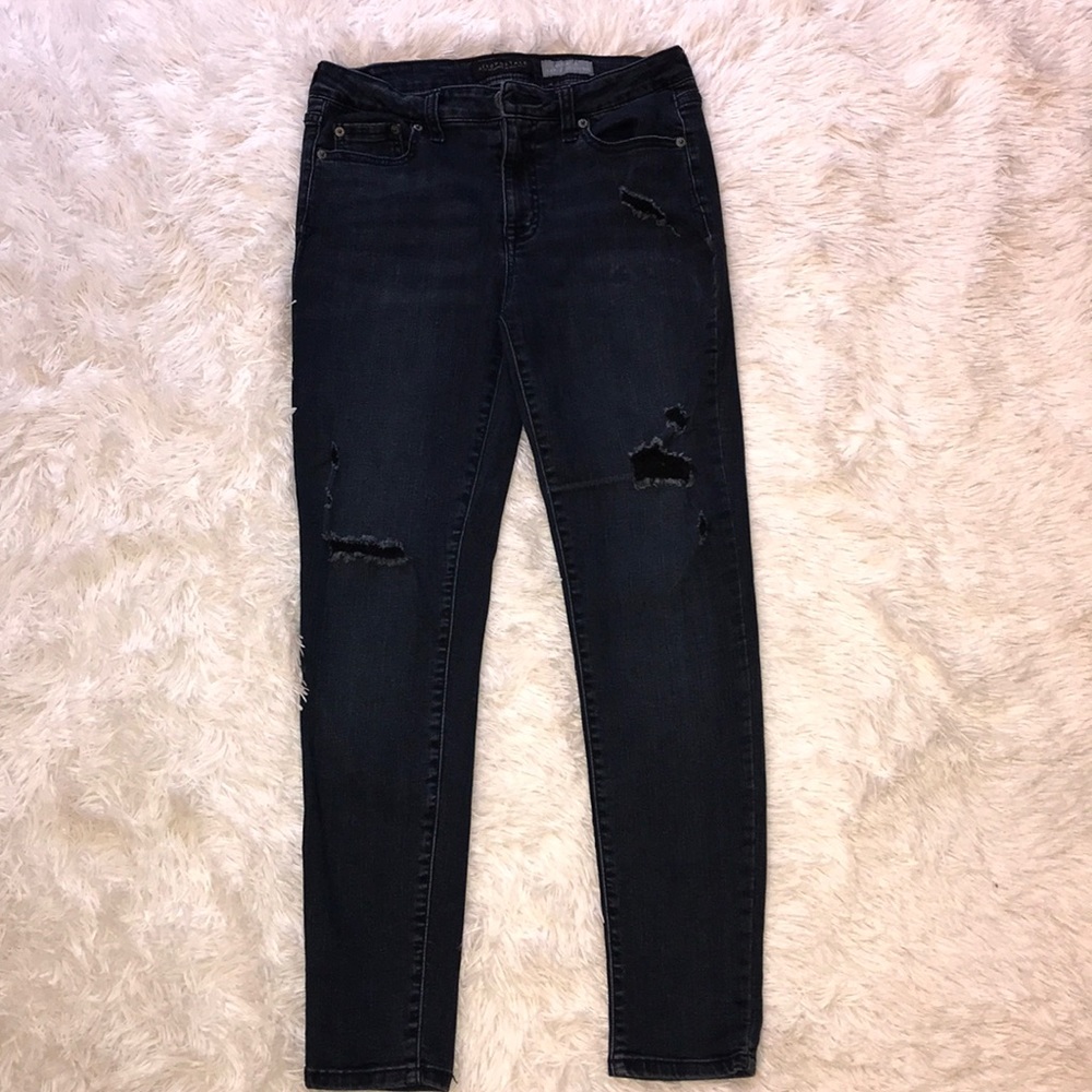 Mid-Rise ankle jeggings